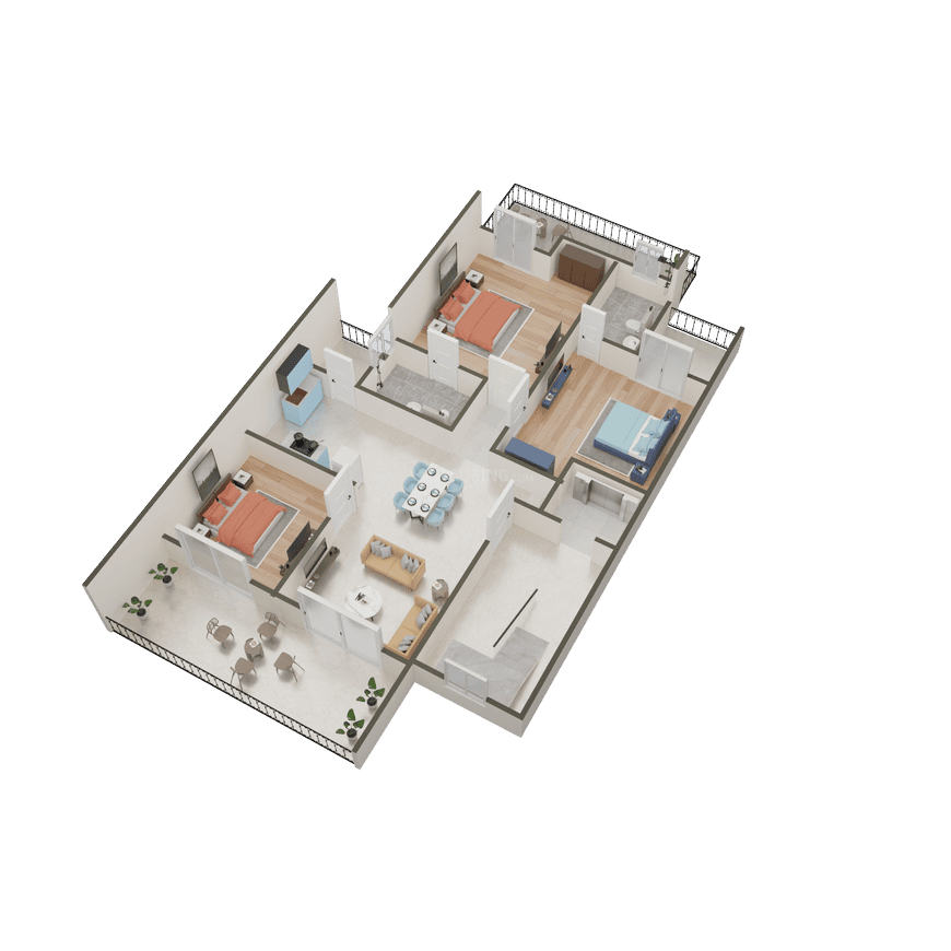 Central Park Cerise Floors - Image 27