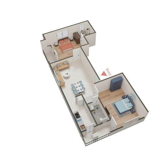 Marshal Green View Apartment - Image 9