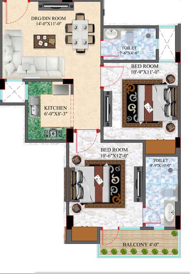 OM Vinayak Apartment - Image 5