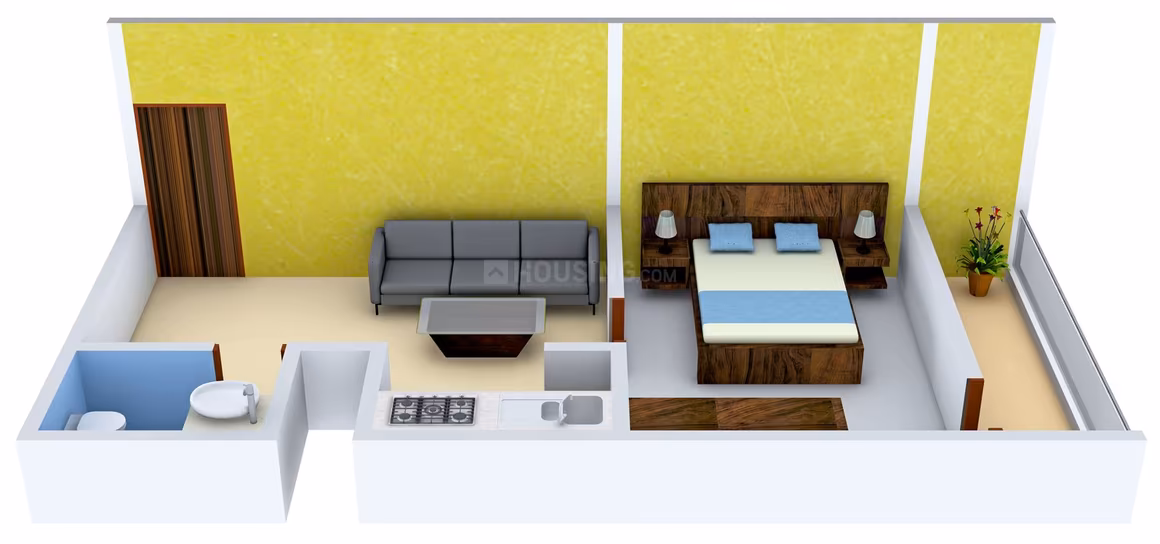 Brown Brick Green View Apartment - Image 5