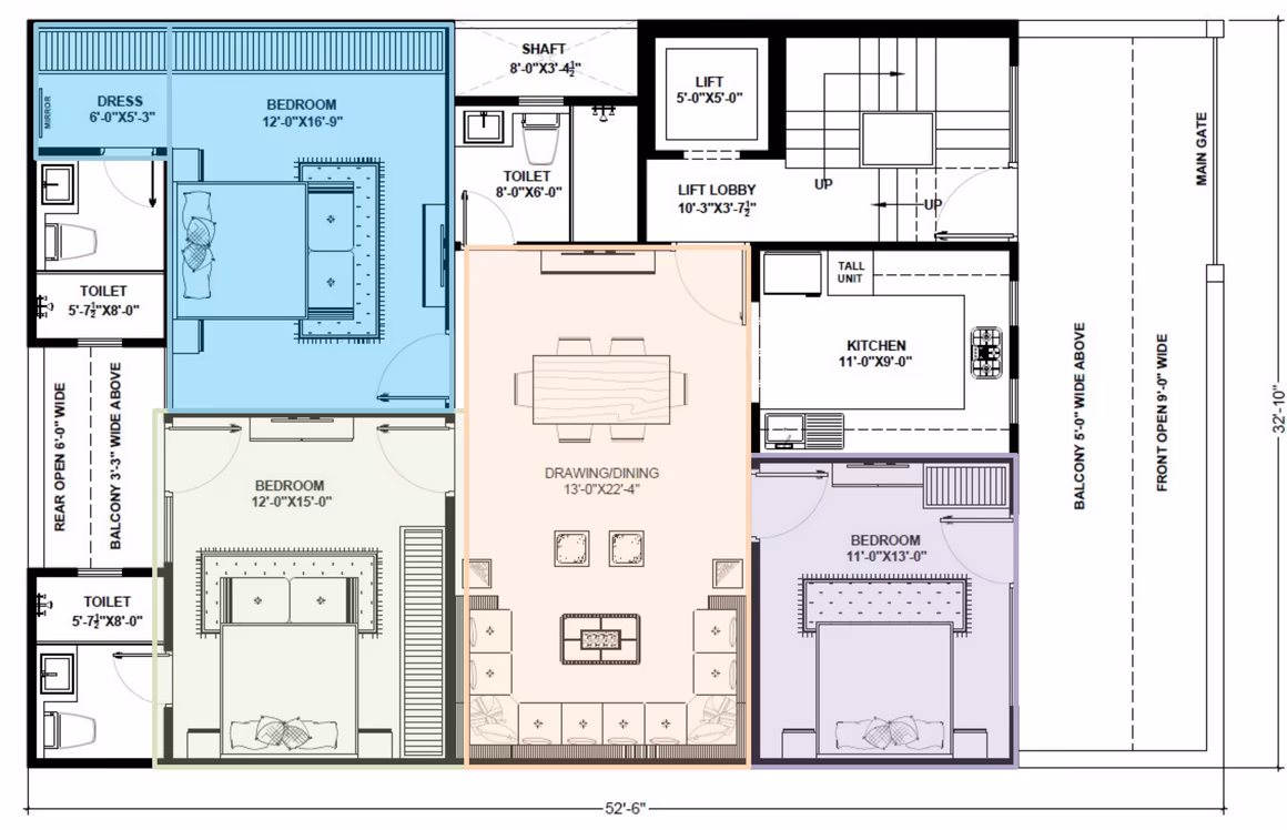 MRS Ultra Luxury Independent Floors - Image 17