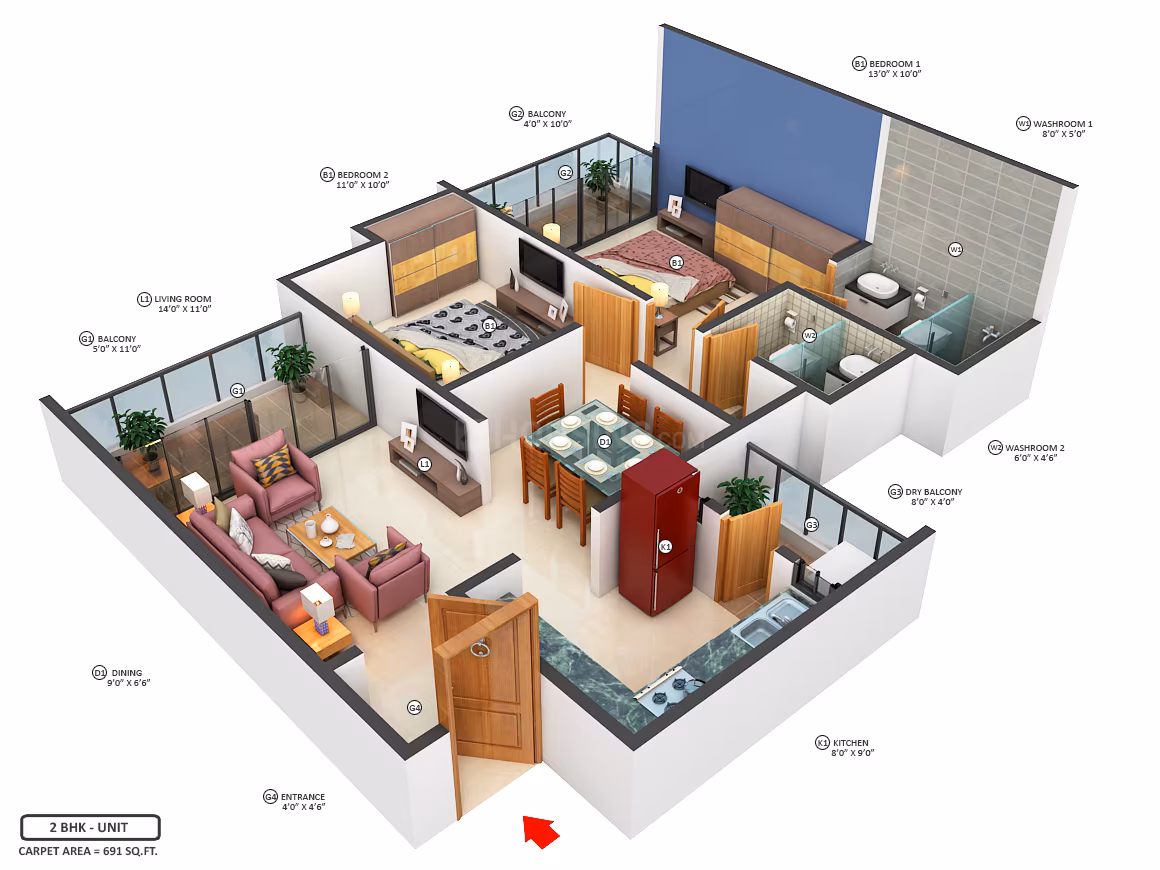 Apartment Type Test Project - Image 3