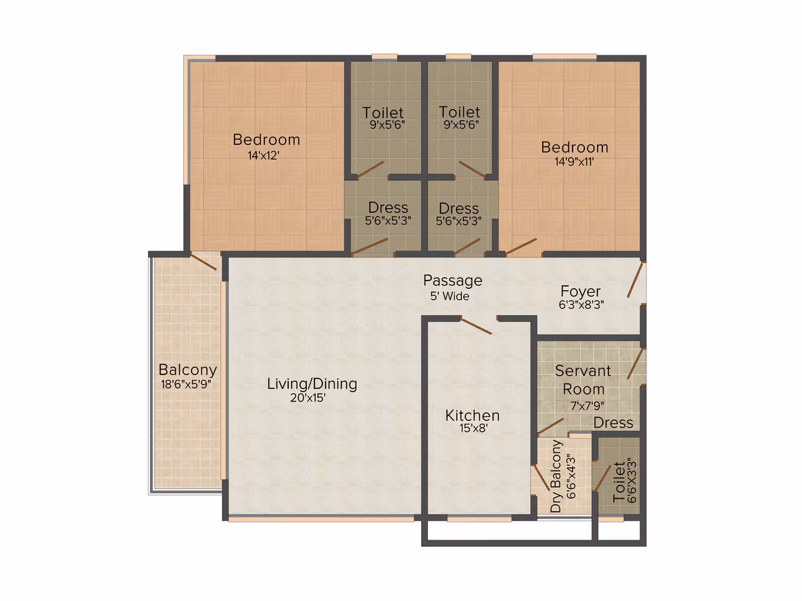 Jaypee Kristal Court - Image 2
