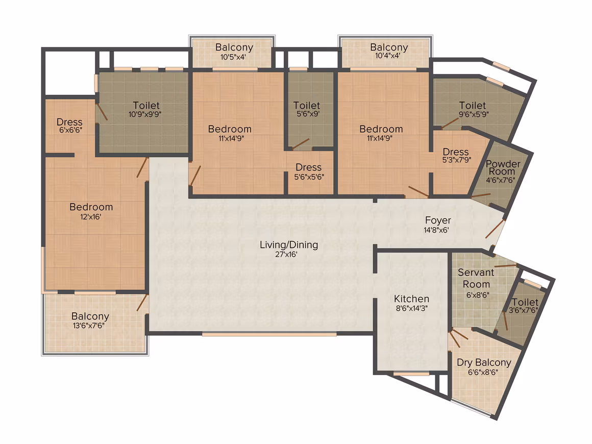 Jaypee Kristal Court - Image 3