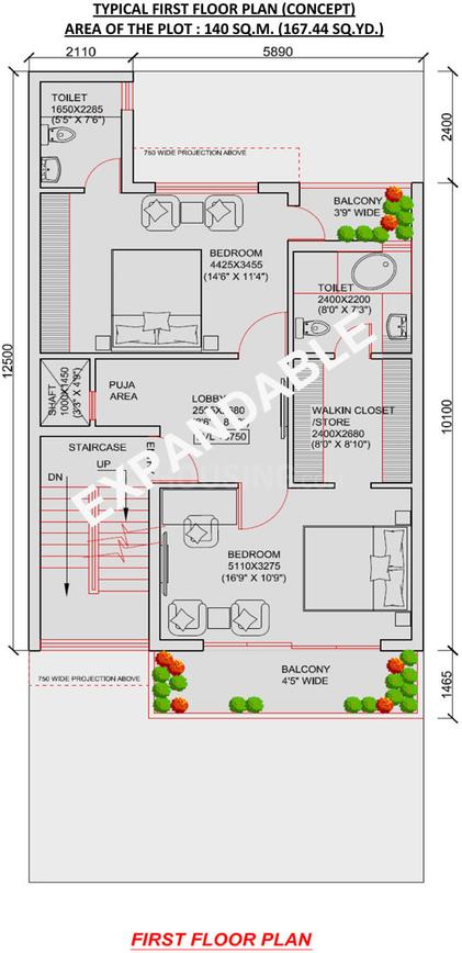 Jaypee Villa Expanza Green Crest Homes - Image 4