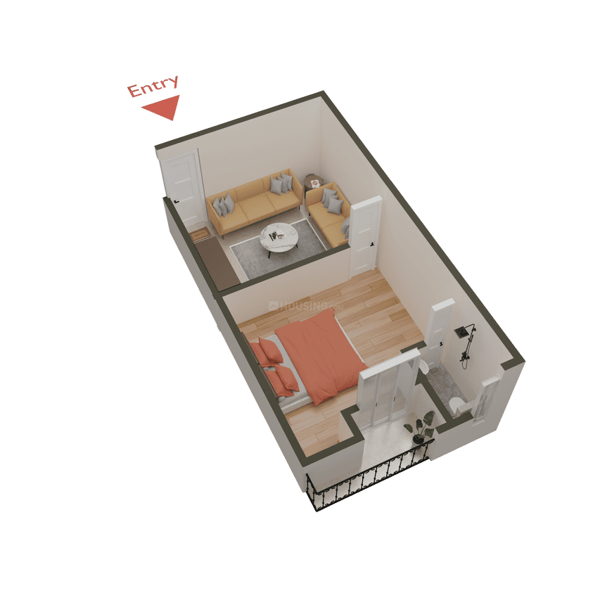Rehouse Krishna Orchid Studio Apartments - Image 21