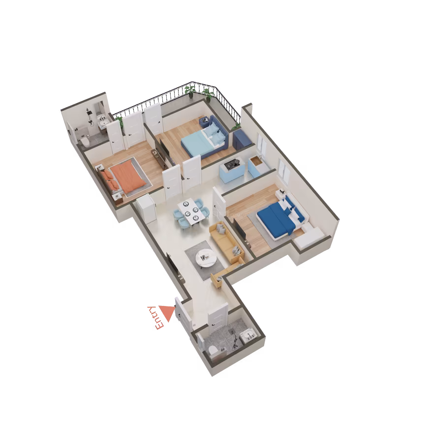 Ambesten Twin Chalet - Image 47