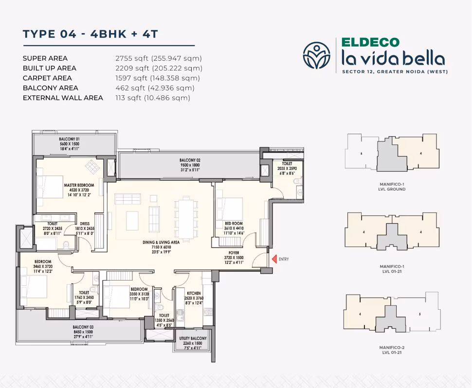 Eldeco La Vida Bella - Image 19