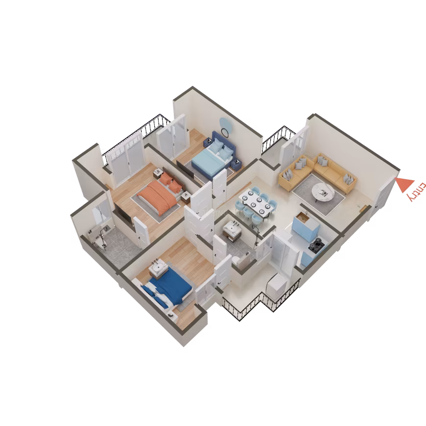 Oasis Venetia Heights - Image 78