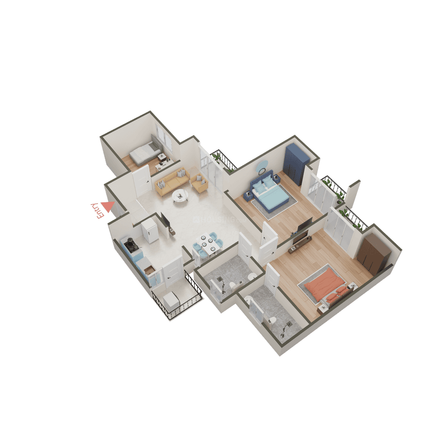 Ajnara Khel Gaon Phase 1 Tower A B C And D - Image 37
