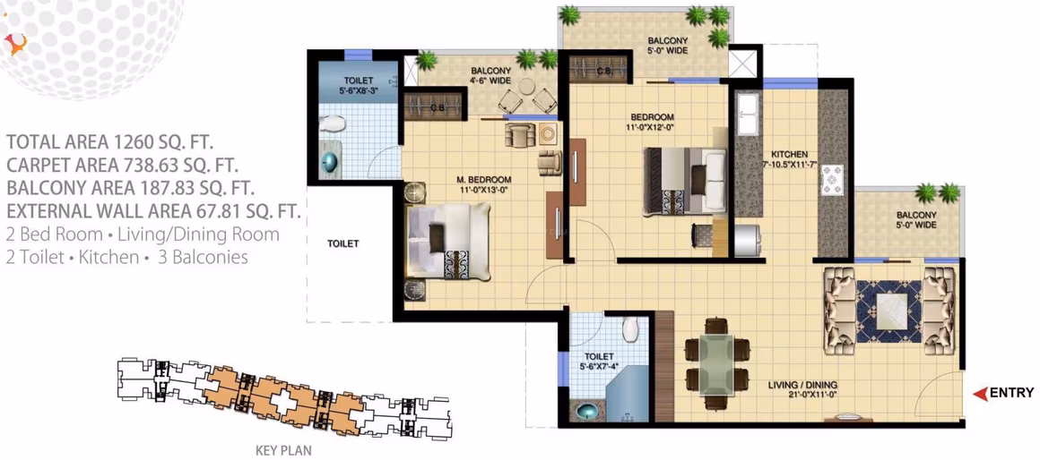 Paramount Golfforeste Premium Apartments - Image 15