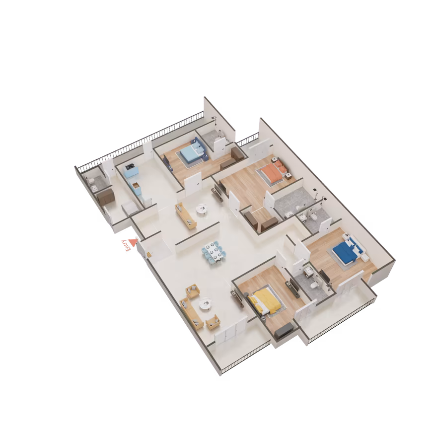 Purvanchal Royal City - Image 74