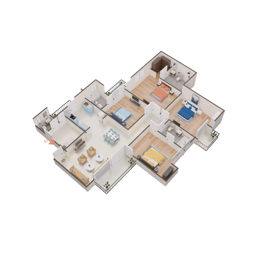 Sikka Kaamya Greens - Image 116