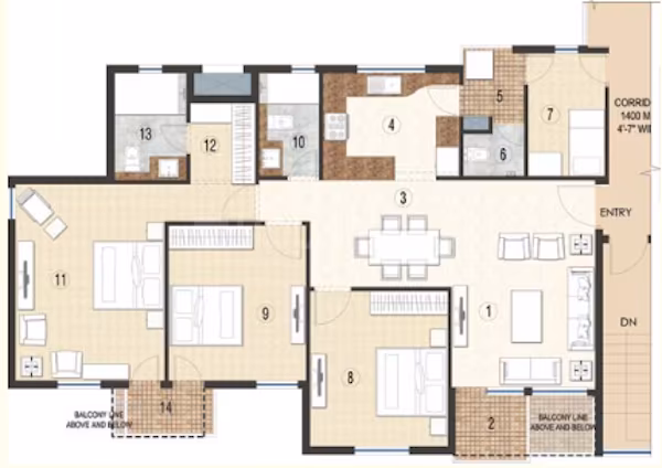 Jaypee Krescent Homes - Image 10