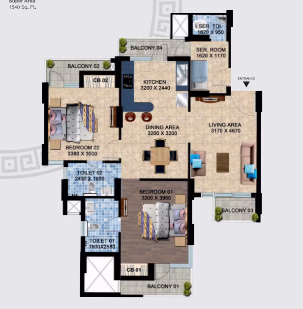 Sikka Kaamna Greens - Image 53