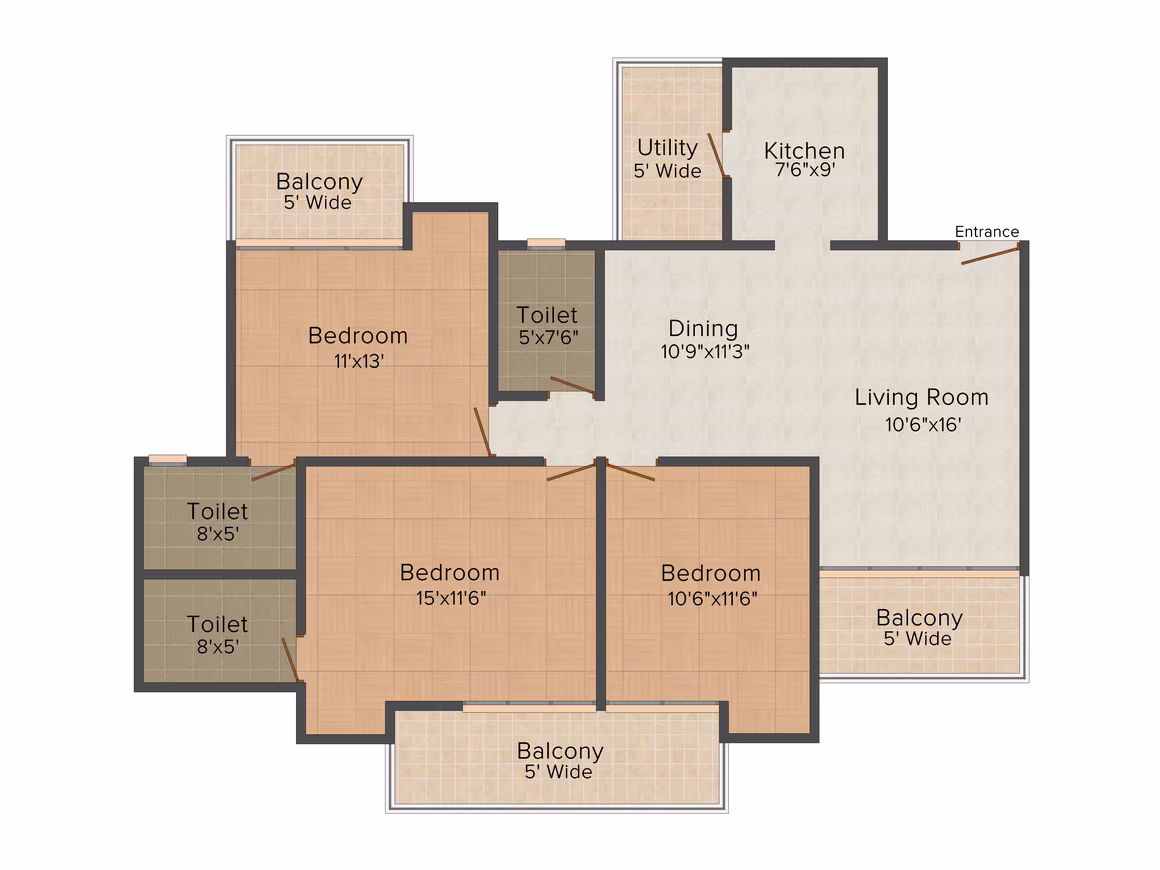 Amrapali Crystal Homes Phase 1 - Image 23