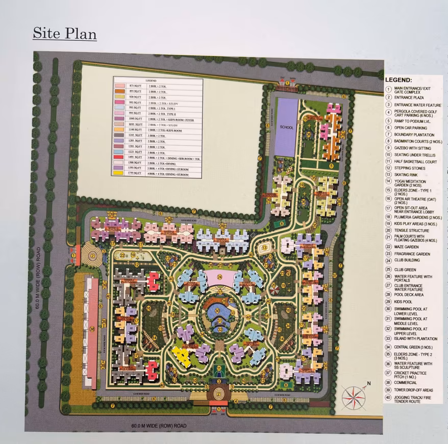 Ajnara Le Garden Phase 3 Tower K L M & N - Image 17