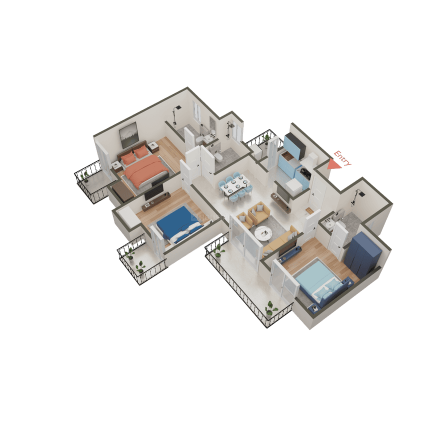 Ajnara Khel Gaon Phase 2 Tower P Q And R - Image 31