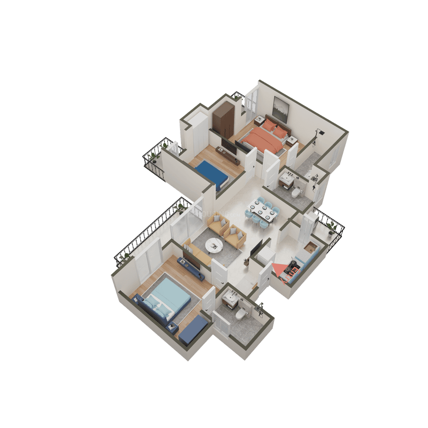 Ajnara Khel Gaon Phase 2 Tower P Q And R - Image 32
