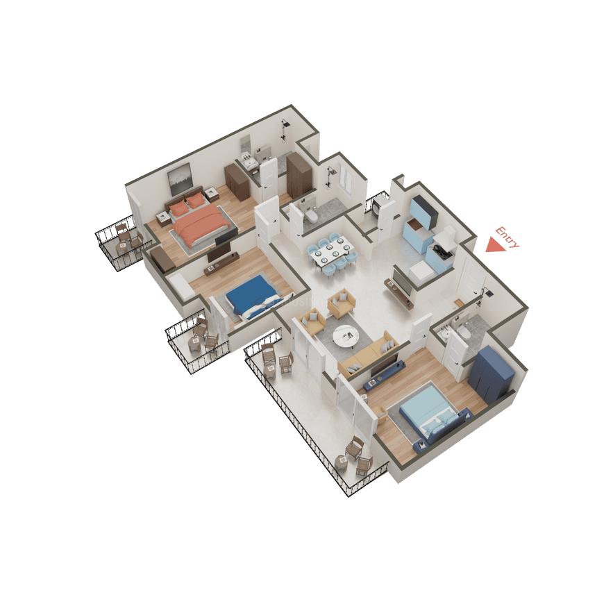Ajnara Khel Gaon Phase 2 Tower P Q And R - Image 35
