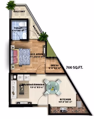 Trivor Aspire Apartment - Image 13