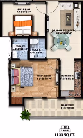 Trivor Aspire Apartment - Image 14