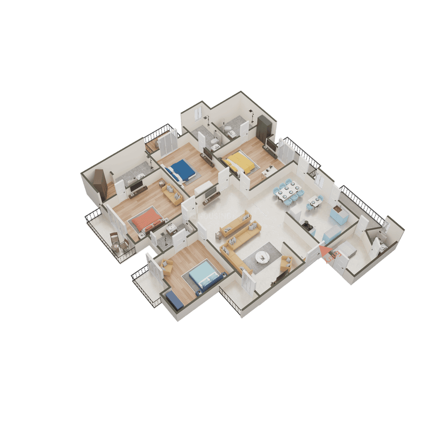 Aadi Best Consortium Rishabh Cloud 9 Towers - Image 75