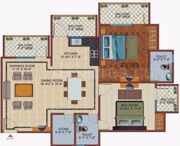SVP Gulmohur Garden Utopia The Nest - Image 33