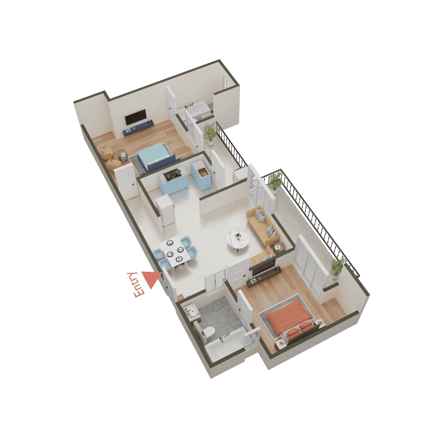 SVP Gulmohur Garden Utopia The Nest - Image 49