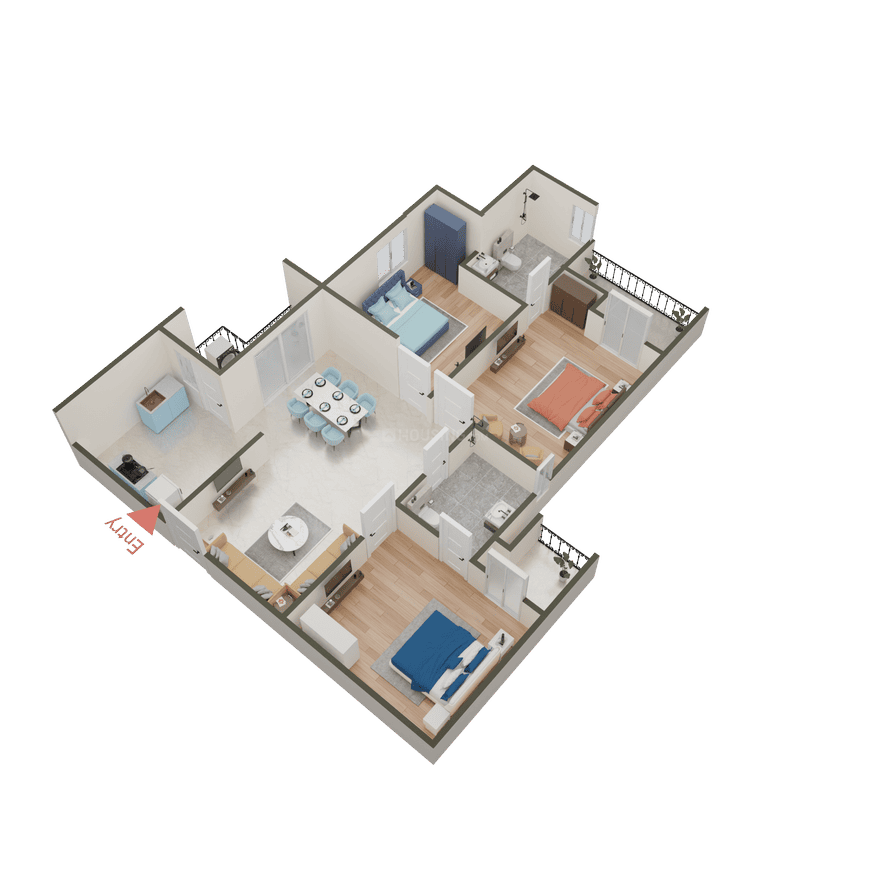 SVP Gulmohur Garden Utopia The Nest - Image 54