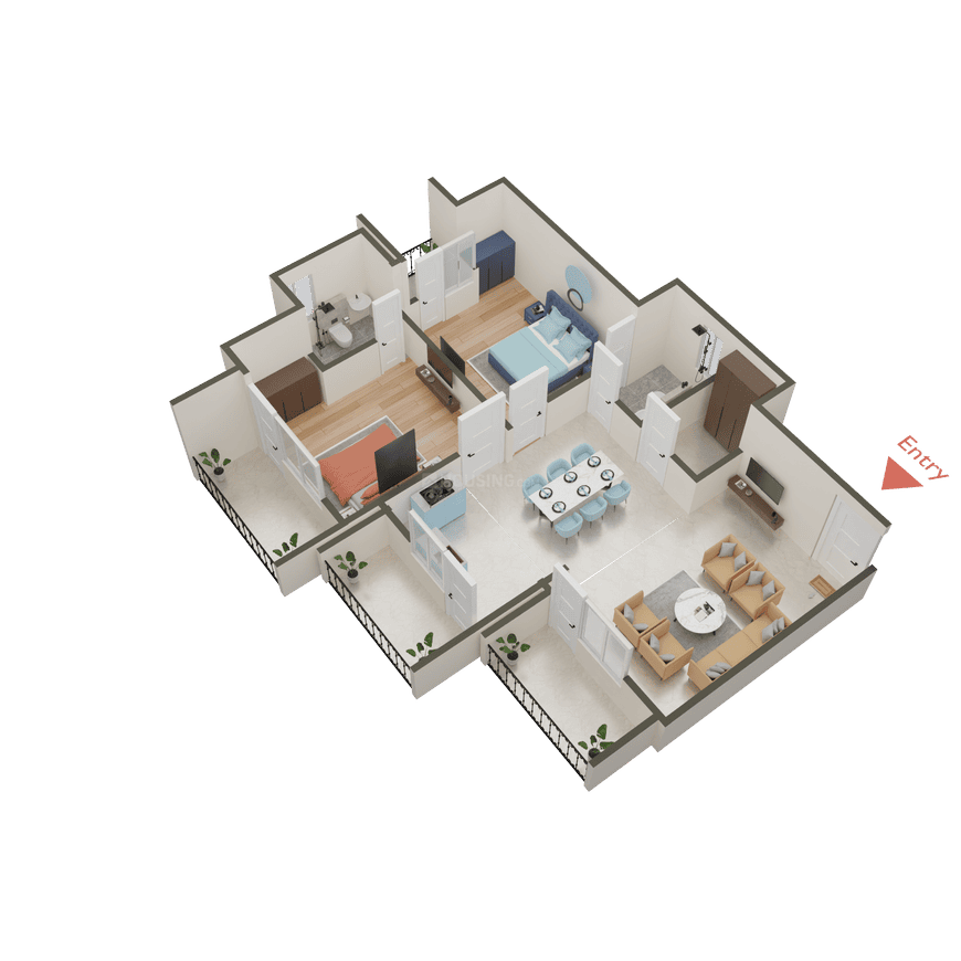 SVP Gulmohur Garden Utopia The Nest - Image 60