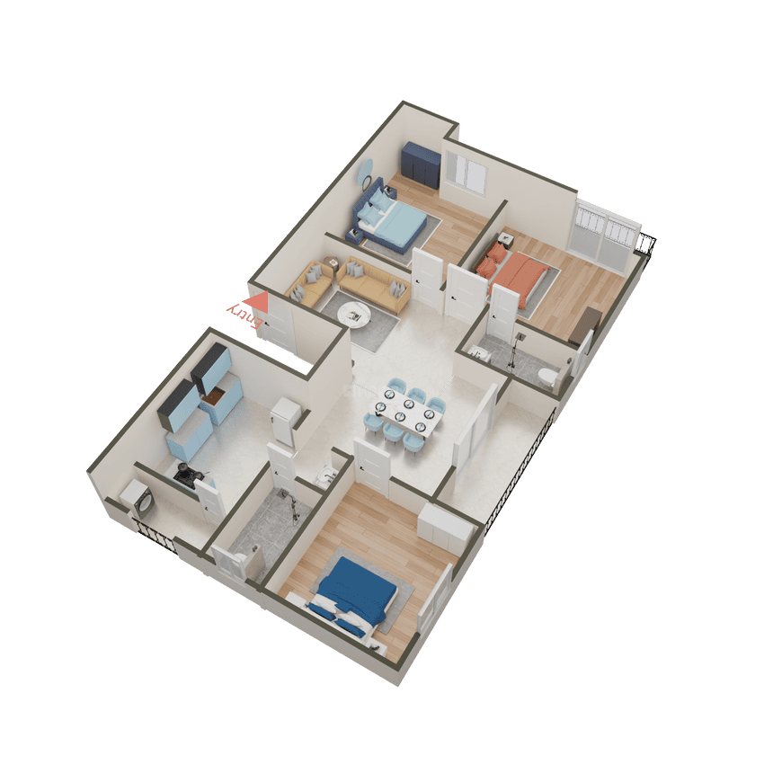 Sun Affordable Flats - Image 70
