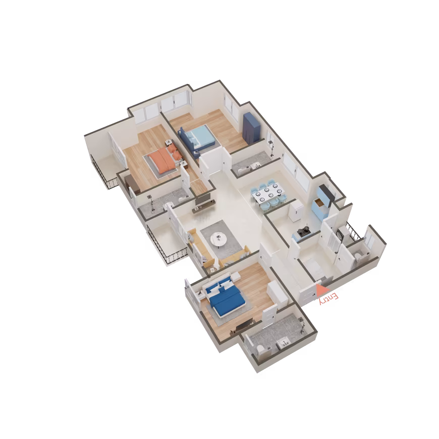 Jaypee Kensington Park Apartments - Image 26