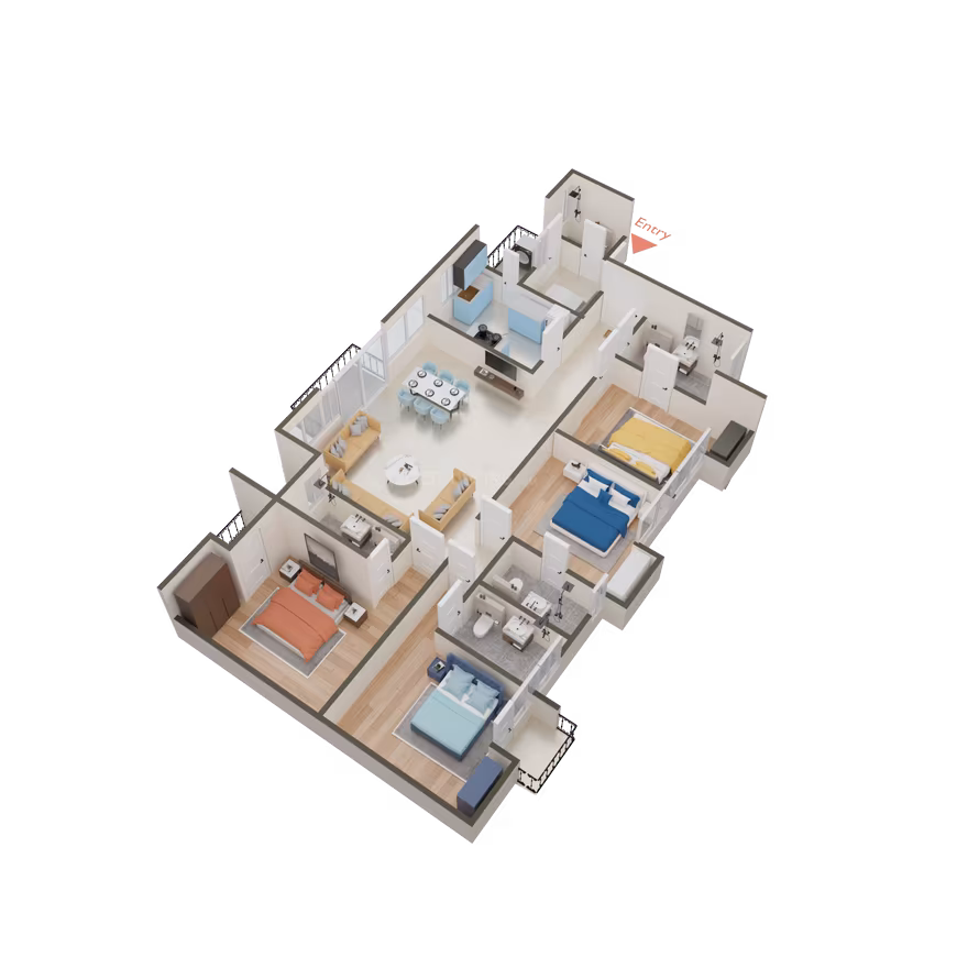 Jaypee Kensington Park Apartments - Image 28
