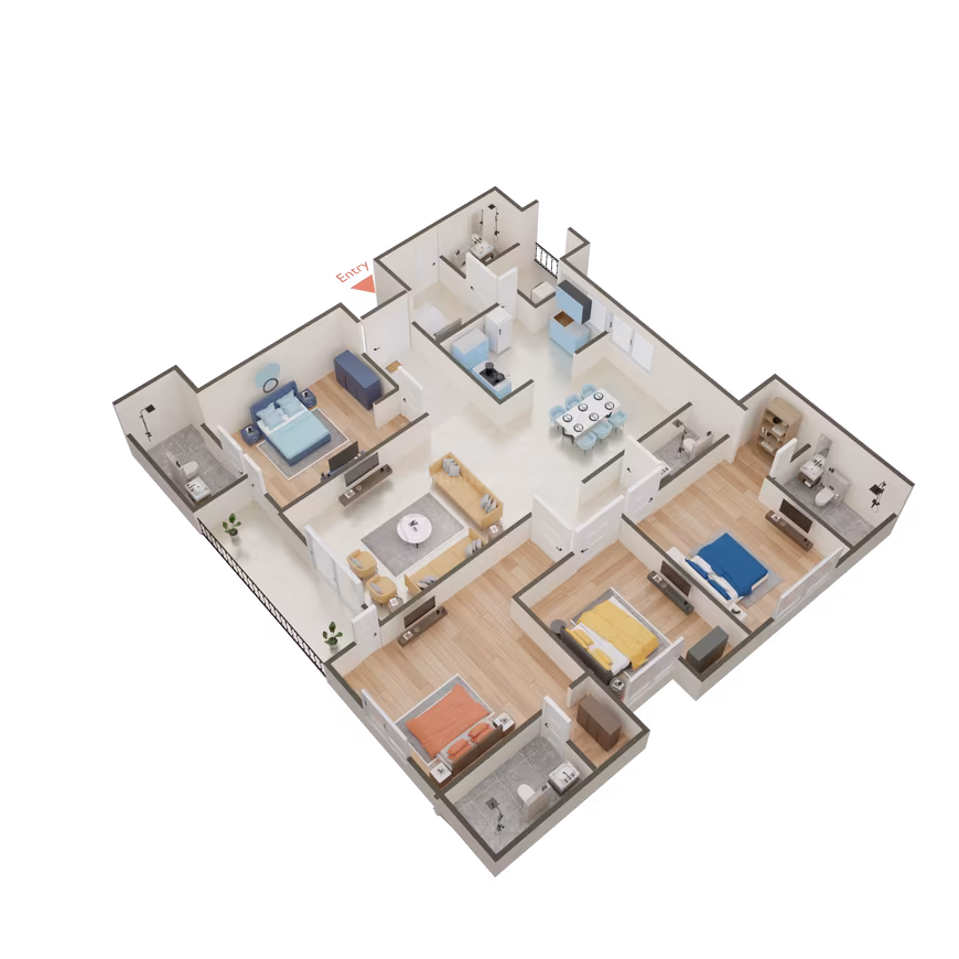 Jaypee Kensington Park Apartments - Image 30