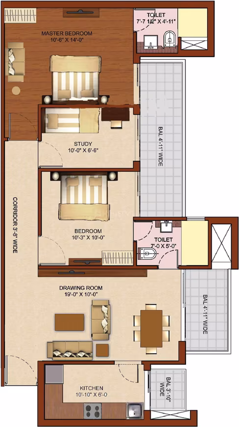 RG Luxury Homes Tower A F And M - Image 28