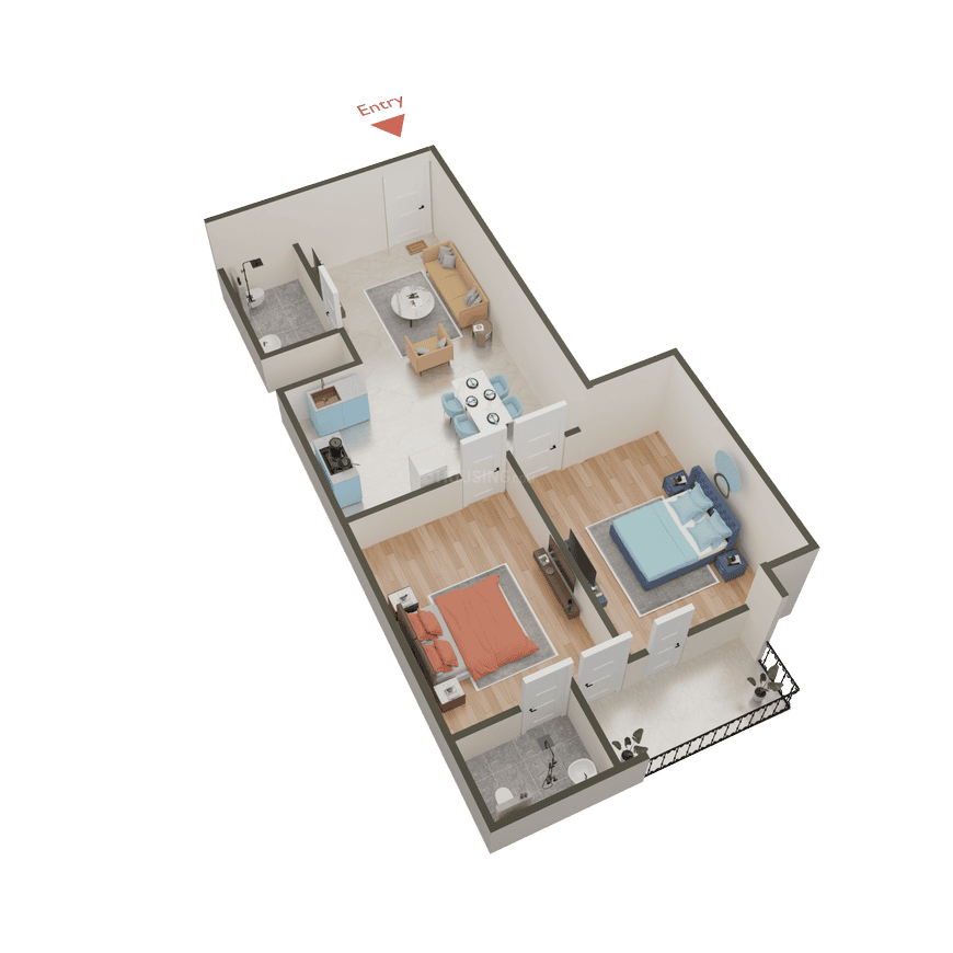 Vyam Metro Apartments - Image 35