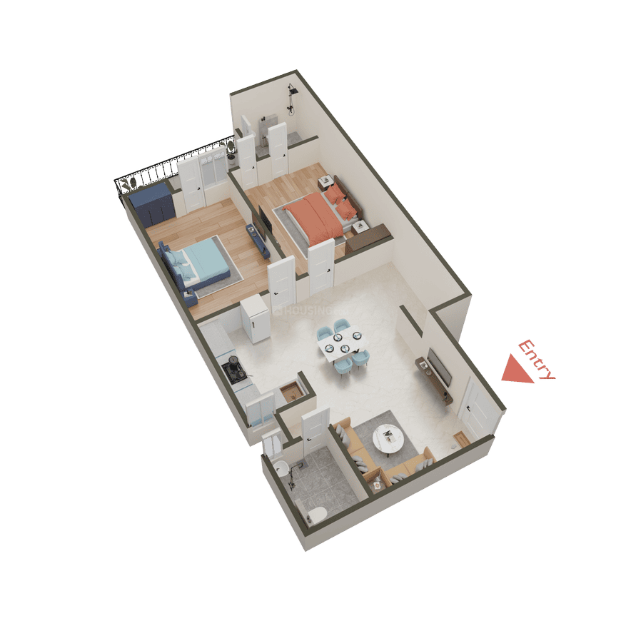 Vyam Metro Apartments - Image 40