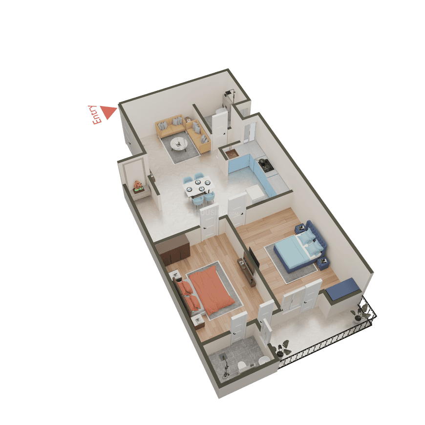 Vyam Metro Apartments - Image 42