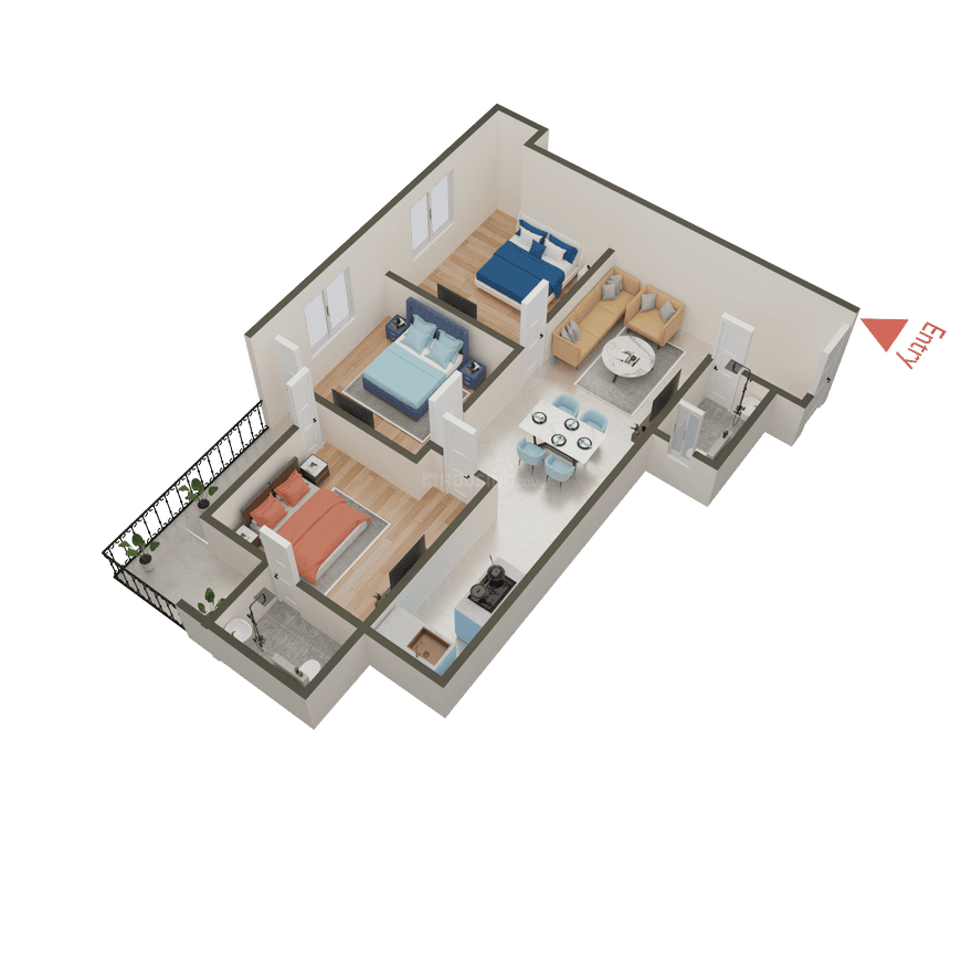 Vyam Metro Apartments - Image 44