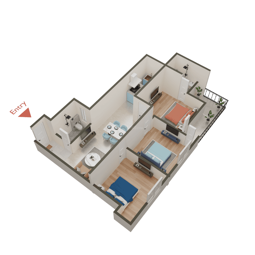 Vyam Metro Apartments - Image 46