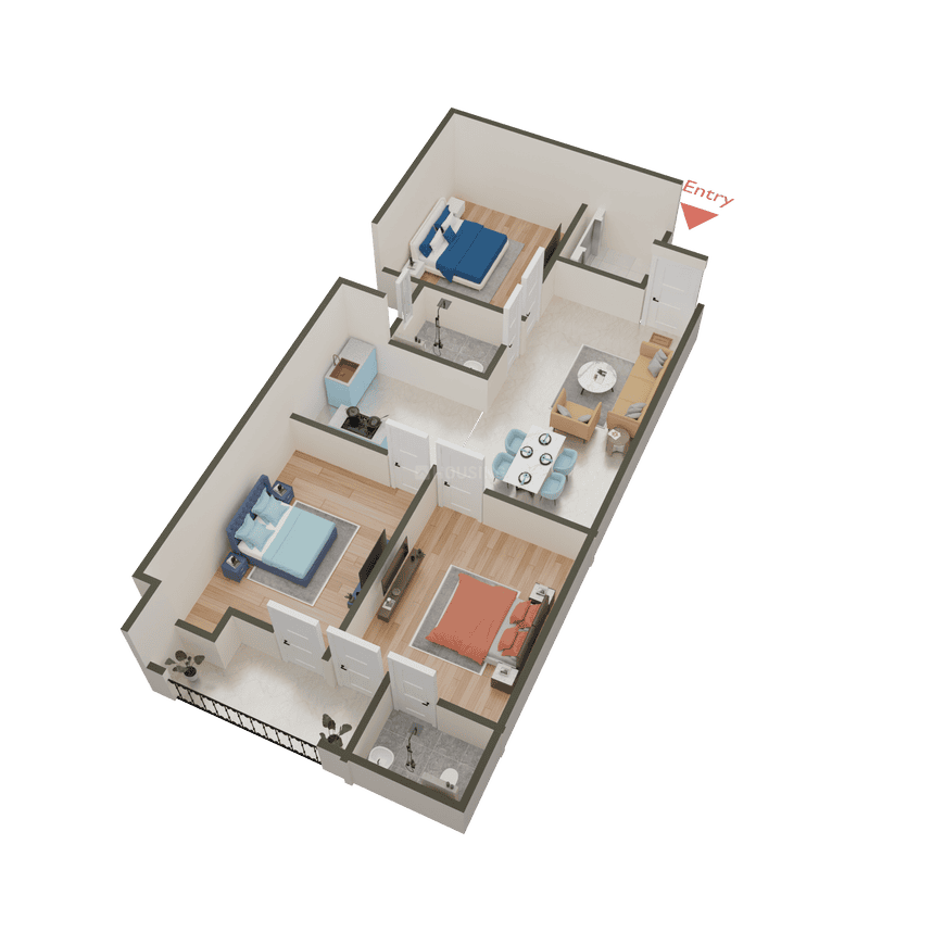 Vyam Metro Apartments - Image 48