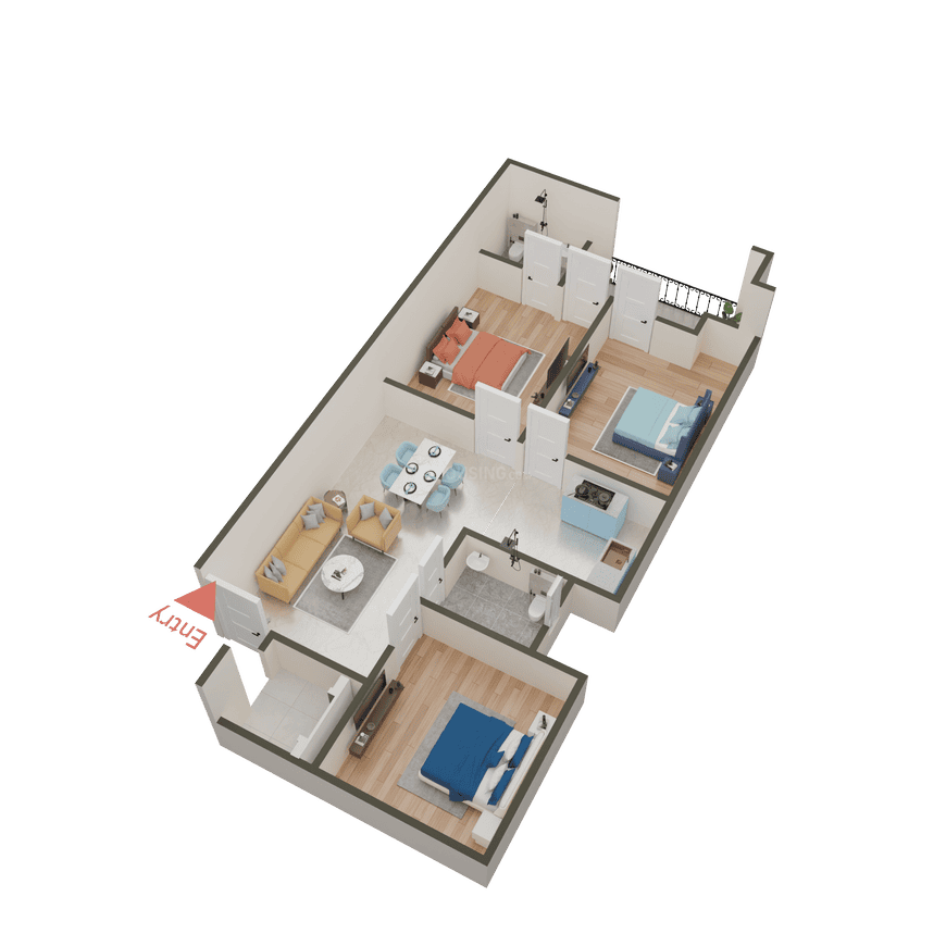 Vyam Metro Apartments - Image 50