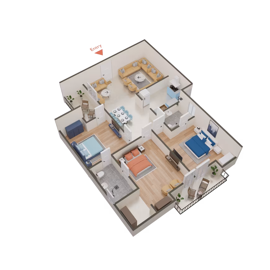 Gaurs Homes Elegante - Image 17