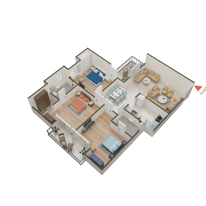 Gaurs Homes Elegante - Image 31