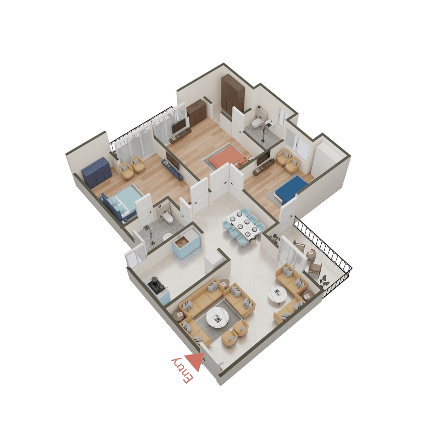 Gaurs Homes Elegante - Image 32