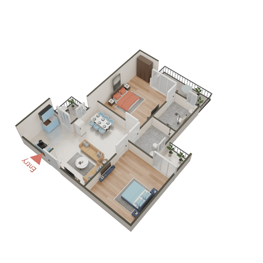 Shriram North View Apartment - Image 34