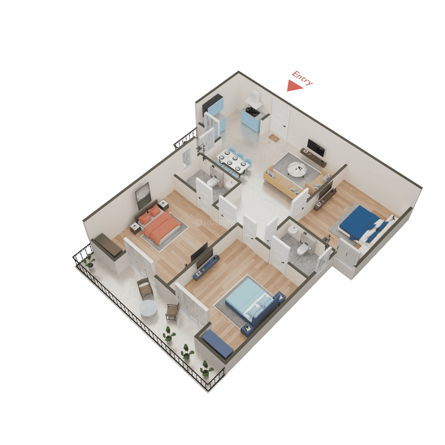 Shriram North View Apartment - Image 35