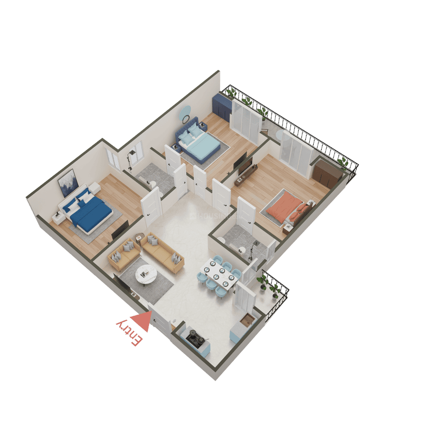 Shriram North View Apartment - Image 37