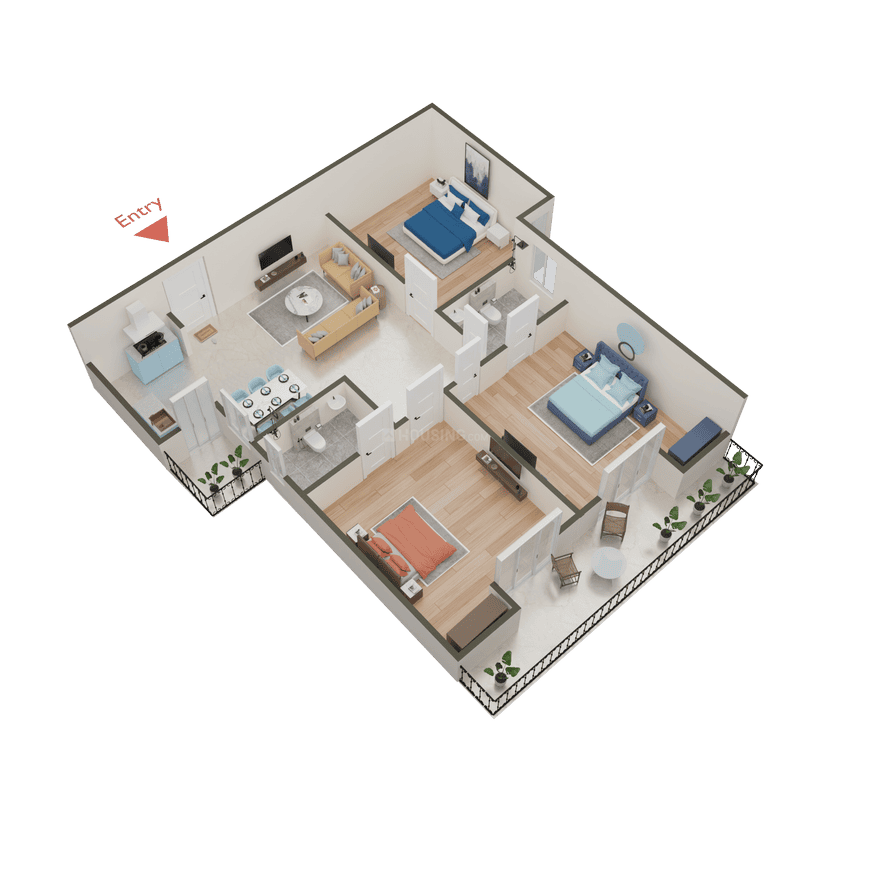 Shriram North View Apartment - Image 38